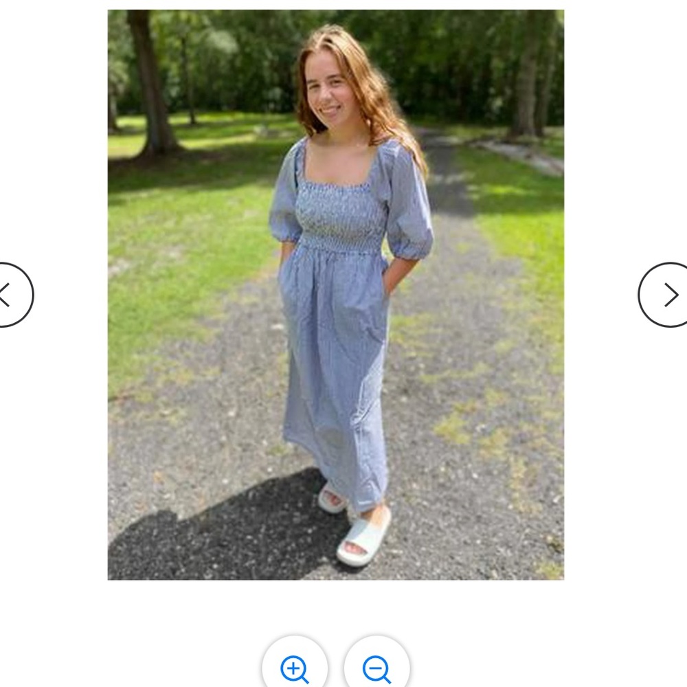 Free Assembly Striped dress
100% cotton midi length pockets - Picture 2 of 13